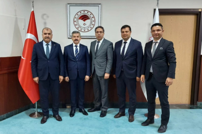 Banaz'a yapılacak  tarım organize sanayi için Ankara'da destek arayışı