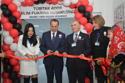 Mehmet Emin Hoşgör Ortaokulundan TÜBİTAK Bilim Fuar Sergisi