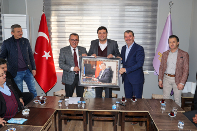 MEHMET ÇAKIN ESNAF ODALARI BİRLİĞİNİN MİSAFİRİYDİ