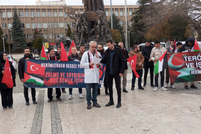 Hekimler adına İsrail Vahşetini kınayan Dr. Musa ÖZ " Zulmü Kanıksamayacağız"