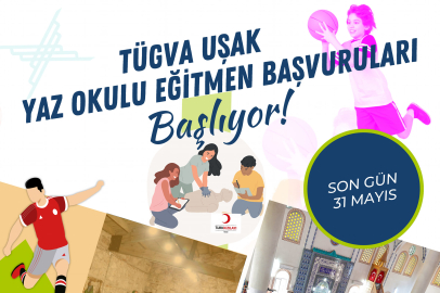 TÜGVA YAZ OKULU EĞİTMENLİK BAŞVURULARI BAŞLADI