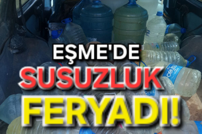 SUSUZLUK EŞME'Lİ VATANDAŞI BIKTIRDI