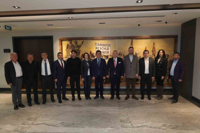 Başkan Yalım, milletvekili Tüzün ile birlikte esnaf ziyareti yaptı