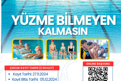 UŞAK GENÇLİK VE SPOR İL MÜDÜRLÜĞÜNÜN YÜZME BİLMEYEN KALMASIN PROJESİ BAŞLADI