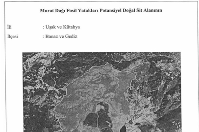 MURAT DAĞI DOĞAL SU TOPLAMA HAVZASI SİT ALANI İLAN EDİLDİ