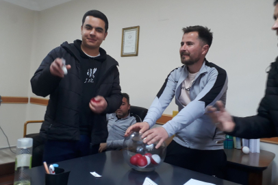 ASKF UŞAK  BAŞKANI OSMAN KOCABIYIK  "U15 VE U16 KURA VE FİKSTÜR ÇEKİMİNİ YAPTIK"
