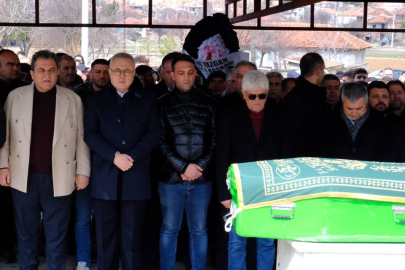 MİTHAT ŞAHİN'İN OĞLU HAKKI ŞAHİN DEFNEDİLDİ