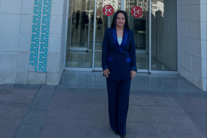 MHP GENEL MERKEZİNDEKİ 8 MART ETKİNLİĞİNE UŞAK'TAN KAÇEP BAŞKANI GÜLCAN MAVİ KATILDI