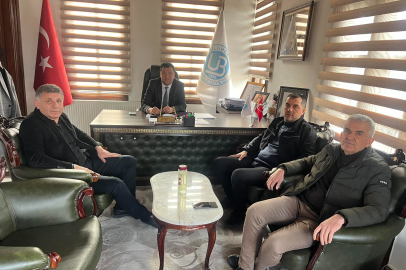 Ak Parti Uşak İl Başkan Yardımcısı Hasan Erdoğan Ulubey Belediyesini ziyaret etti