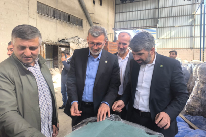 HÜDA PAR Mersin Milletvekili Faruk Dinç Uşak’ı Ziyaret Etti