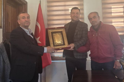 Ulubey Ülkü Ocaklarından Belediye Başkanı Veli Koçlu'ya ziyaret