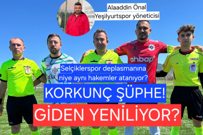 SELÇİKLERSPOR'UN SAHASINDAKİ MAÇLARA NİYE AYNI HAKEMLER ATANIYOR ?
