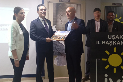 İYİ Parti Grup Başkanvekili ve İstanbul Milletvekili  Buğra Kavuncu Uşak'taydı