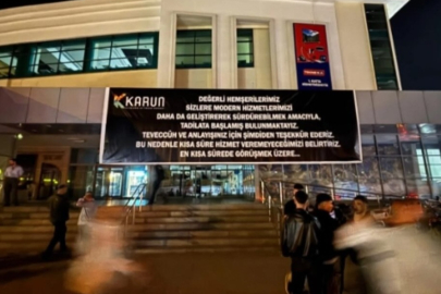 UŞAK BELEDİYESİNİN MÜHÜRLEMEYE ÇALIŞTIĞI KARUN AVM TADİLATA GİRDİ
