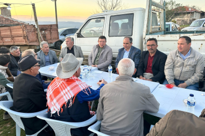 AK PARTİ MİLLETVEKİLLERİ VE İL TEŞKİLATI GÖKÇEDAL KÖYÜNDEYDİ