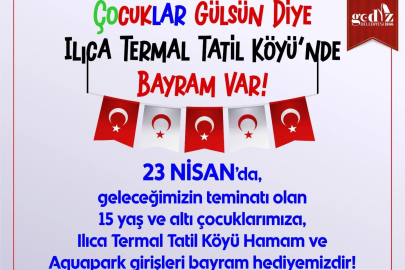 GEDİZ BELEDİYE BAŞKANI NECDET AKEL’DEN ÖĞRENCİLERE 23 NİSAN JESTİ