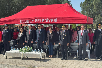 Ulubey Kaymakamı İbrahim Coşkunaslan " Öğretmen ve öğrencilere teşekkür ederiz"
