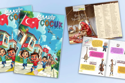 ÇOCUKLARA ÖZEL YENİ DERGİ "MAARİF ÇOCUK" YAYINDA