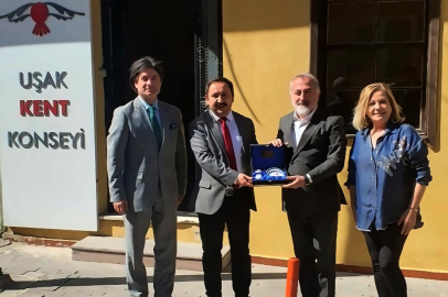 KÜTAHYA VE UŞAK KENT KONSEYİ BAŞKANLARI UŞAK'TA BİRARAYA GELDİ