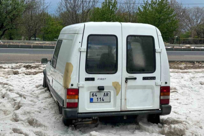 Uşak’ta sağanak ve dolu yağışı etkili oldu