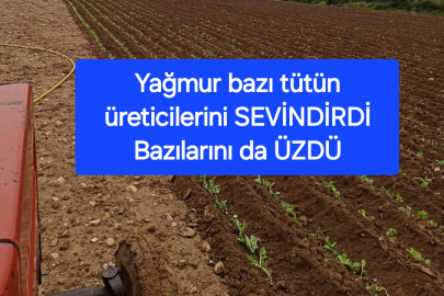 YAĞMUR HEM SEVİNDİRDİ HEM DE ÜZDÜ