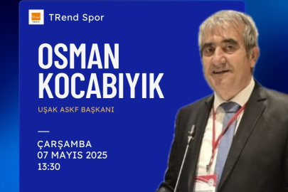 UŞAK ASKF İL TEMSİLCİSİ OSMAN KOCABIYIK TRENDSPOR YOUTUBE KANALINDA