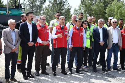 UŞAK'TA ASFALT SEZONU BAŞLADI