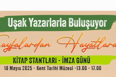 UŞAK ÜNİVERSİTESİ ÖĞRENCİLERİ UŞAK'LI YAZARLARI UŞAKLILARLA BULUŞTURUYOR