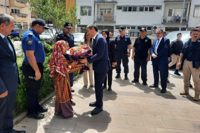 VALİ NACİ AKTAŞ  SİVASLI'DA MUAMMER YAZGAN İLKOKULUNU ZİYARET ETTİ