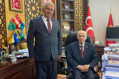 MHP BANAZ İLÇE BAŞKANI DEVLET BAHÇELİYİ ZİYARET ETTİ