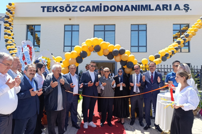TEKSÖZ CAMİİ DONANIMLARI YENİ İŞ YERİ AÇILIŞI MUHTEŞEM BİR TÖRENLE AÇILDI