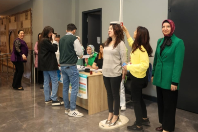 Sağlık Müdürlüğü Ekipleri Sağlık Yaşam için Uşak belediyesindeydi