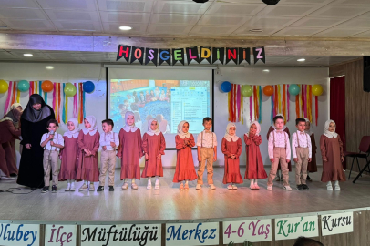 ULUBEY'DE 4-6 YAŞ MEZUNİYET TÖRENİ VARDI