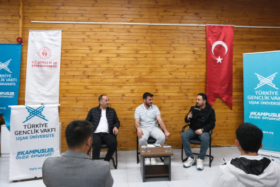 Himmet Yaşar ve Halil Yücel Murat Dağında TÜGVA söyleşisine katıldı