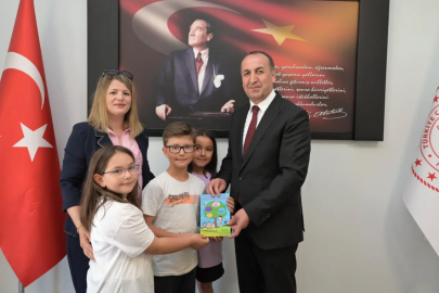 MAHMUT  ÖZGÖBEK İLKOKULU ÖĞRENCİLERİNDEN HALİL YÜCEL'E ZİYARET