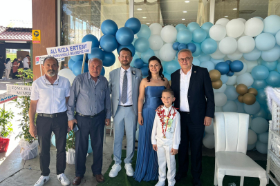 CHP EŞME İLÇE BAŞKANI CUMHUR USLU OĞLUNA SÜNNET DÜĞÜNÜ YAPTI