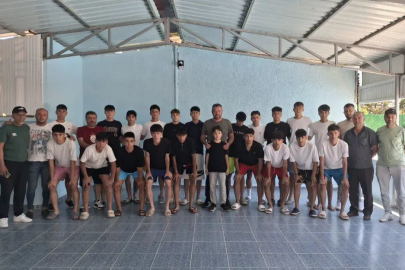 BELEDİYE BAŞKANI BAHRİ AZATÇAM SİVASLI BELEDİYE SPOR ALT YAPI ETKİNLİĞİNE KATILDI