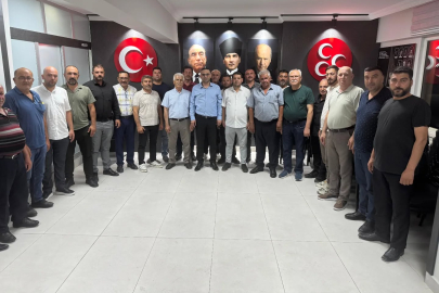 MHP UŞAK'TA İLÇE BAŞKANLARI VE DİVAN ÜYELERİ İLE İSTİŞARE TOPLANTISI YAPTI