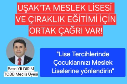 TOBB Meclis Üyesi YILDIRIM "Gelecek Meslek Liselerinde"