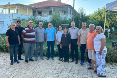 İSMAİL GÜNEŞ'TEN ŞEFİKA TOSUN'A BAŞSAĞLIĞI ZİYARETİ