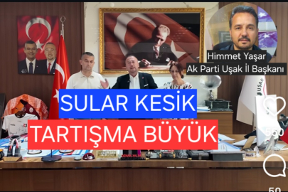 SU YOK ,SUÇLU YOK AMA TARTIŞMA ÇOK