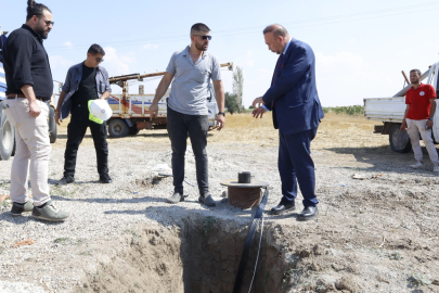 ÖZKAN YALIM "UŞAK'TA YENİ SU KUYULARI FAALİYETE GİRİYOR"