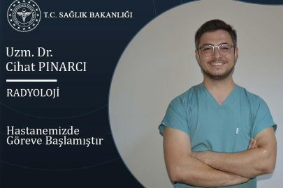Uşak Eğitim ve Araştırma Hastanesine yeni Radyoloji Uzmanı