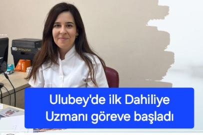 ULUBEY'İN İLK DAHİLİYE UZMANI DR CEREN EZEL OLDU
