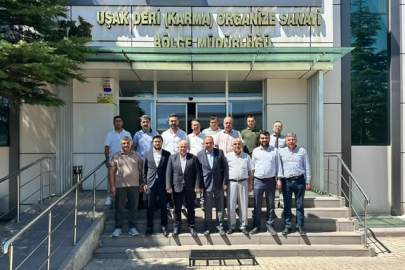 İSMAİL GÜNEŞ AK PARTİ EKİBİYLE KARMA ORGANİZE SANAYİİNDEYDİ
