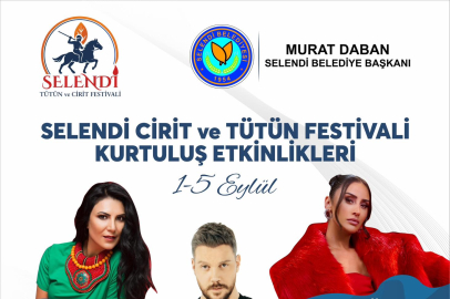 MANİSA SELENDİ, CİRİT VE TÜTÜN FESTİVALİ’NE HAZIR
