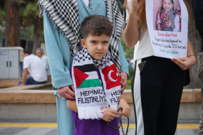 Ak Parti Gençlik Kolları Okulların açıldığı gün Gazze'de ki çocuk katliamına dikkat çekti
