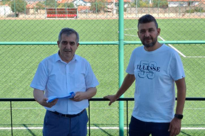 ASKF Uşak başkanı Osman Kocabıyık Eşme'deydi