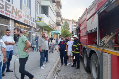Banaz'da ki yangın çabuk önlendi