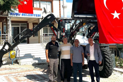 ÇEVRE ŞEHİRCİLİK VE İKLİM DEĞİŞİKLİĞİ BAKANLIĞI’NDAN KUŞU BELEDİYESİ’NE HİBE EDİLDİ